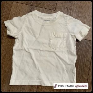 Carters Baby - White Pocket T-Shirt
